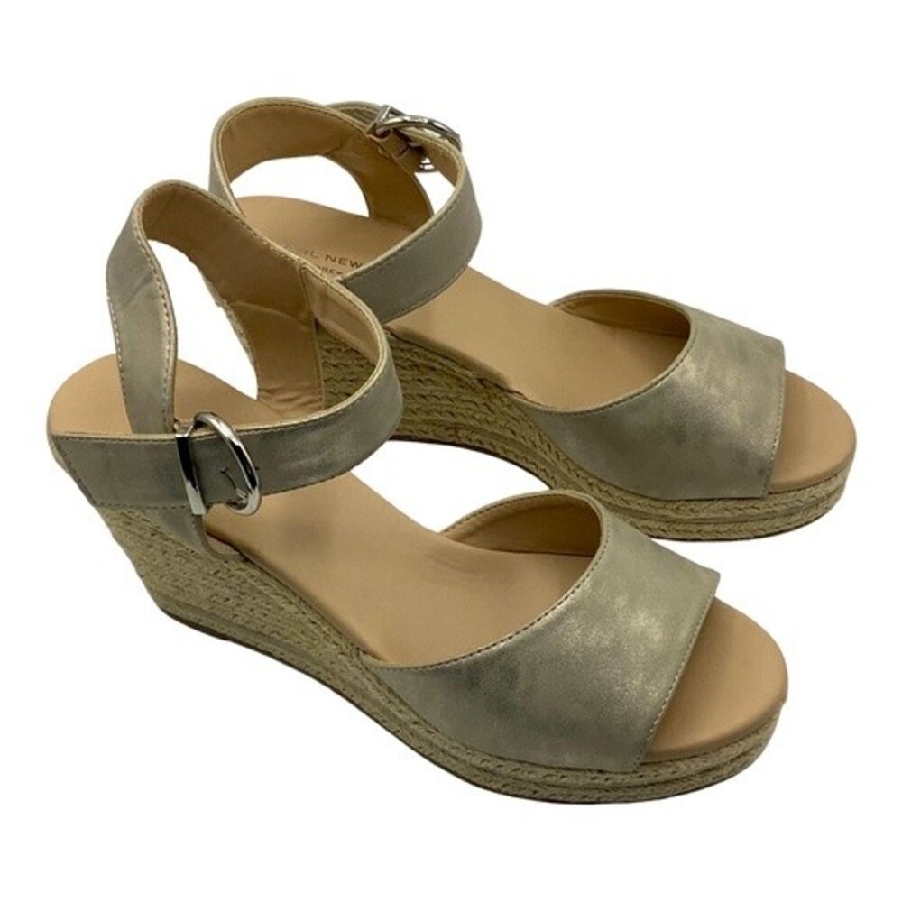 Marc New York Jute Wedge Espadrille Sandal, Size 9.5 NEW - Picture 4 of 5